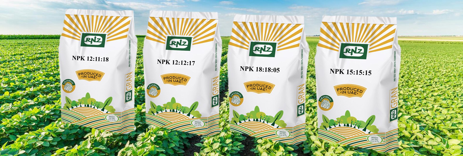 RNZ Granular NPK Products