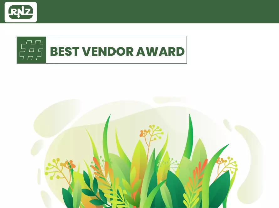 Best Vendor Award