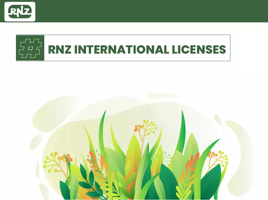 RNZ International licenses